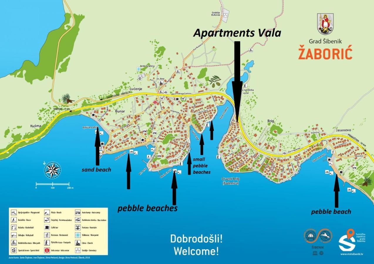Apartments Vala Zaboric - With Boat Mooring Dış mekan fotoğraf