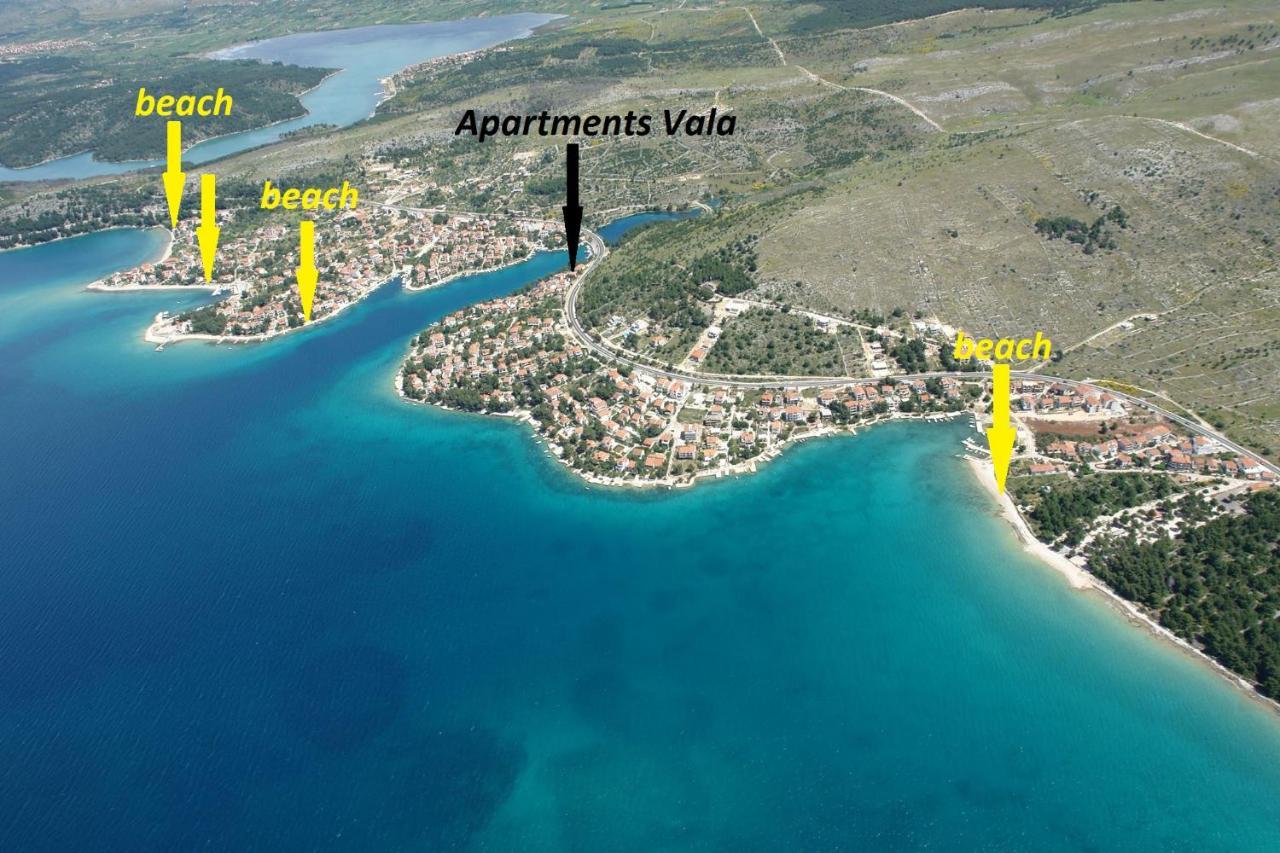 Apartments Vala Zaboric - With Boat Mooring Dış mekan fotoğraf